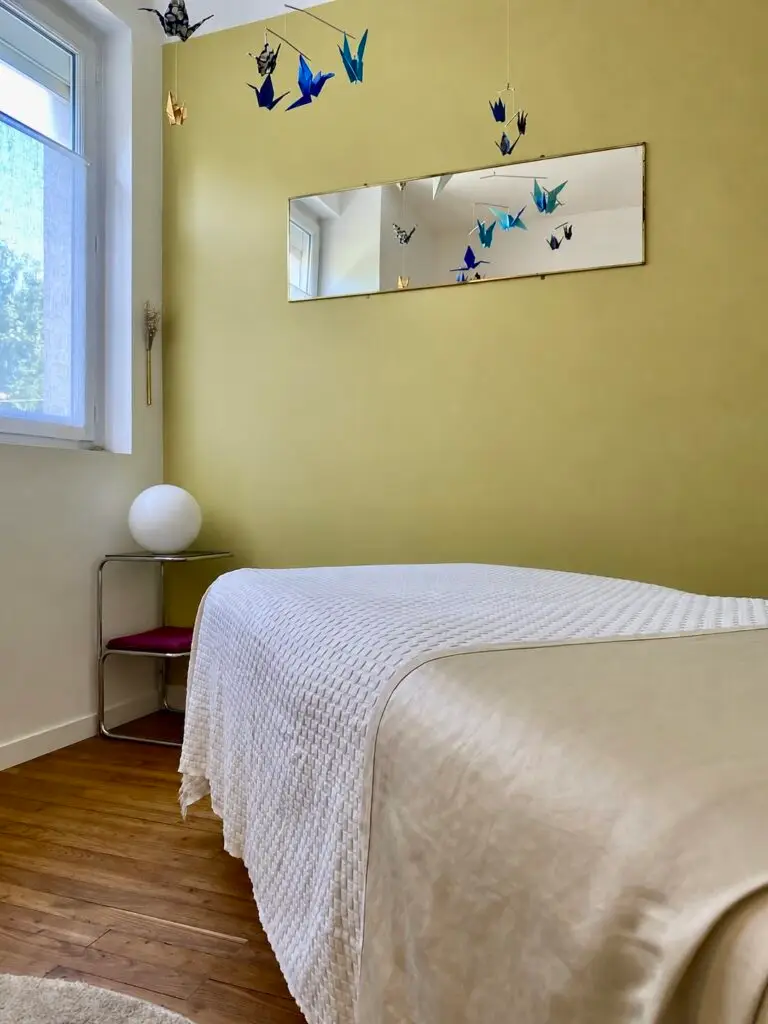 Vue du salon de massage